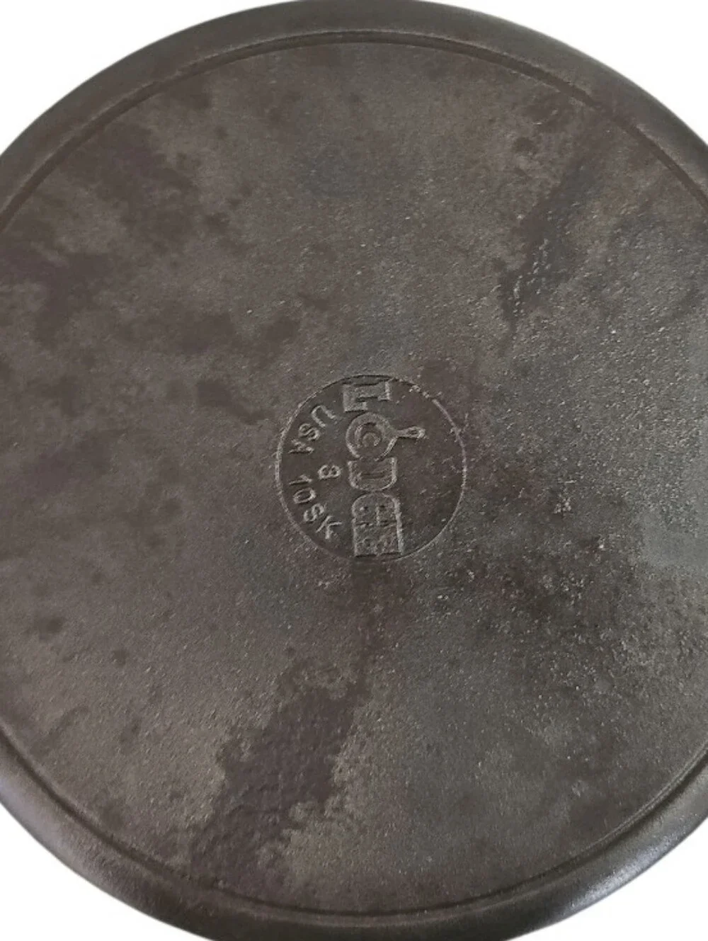 Lodge 12 Inch Cast Iron Skillet USA 10SK Pre Seasoned Fry Pan Camping Cooking